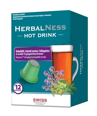 Arany Sas Gyógyszertár - Herbalness hot drink italpor 12x