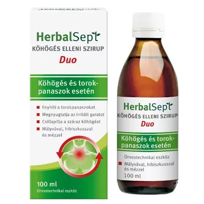 Arany Sas Gyógyszertár - Dr theiss herbalsept köhögés elleni duo 100ml