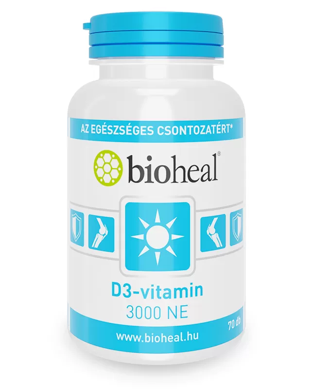 Arany Sas Gyógyszertár - Bioheal d3-vitamin 3000ne lágykapszula 70x