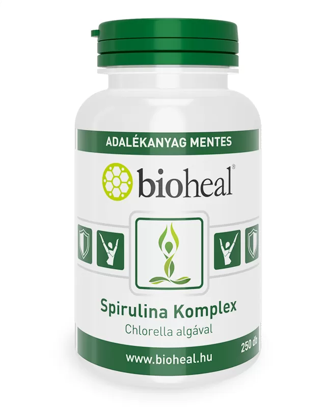 Arany Sas Gyógyszertár - Bioheal spirulina komplex chorella algával 250x