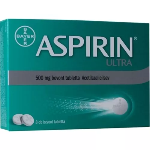 Arany Sas Gyógyszertár - Aspirin ultra 500mg bevont tabletta  8x