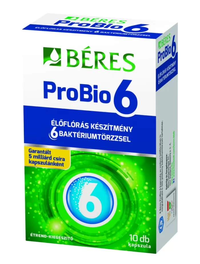 Arany Sas Gyógyszertár - Béres probio 6 étrendkiegészítő kapszula 10x