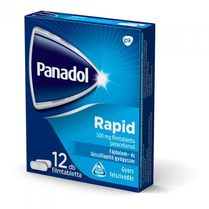 Arany Sas Gyógyszertár - Panadol rapid 500mg filmtabletta 12x