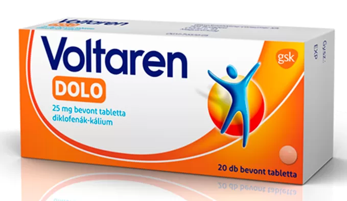 Arany Sas Gyógyszertár - Voltaren dolo 25mg bevont tabletta  20x