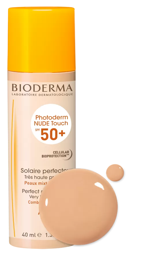 Arany Sas Gyógyszertár - Bioderma photoderm nude touch   spf50+  light 02 (közepes színárnyalat)40ml