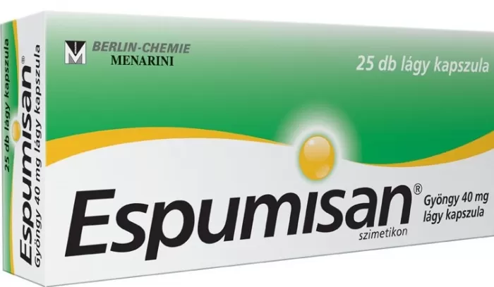 Arany Sas Gyógyszertár - Espumisan gyöngy 40 mg lágy kapszula  25x