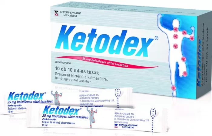 Arany Sas Gyógyszertár - Ketodex 25 mg belsőleges oldat 10db /tasakban/