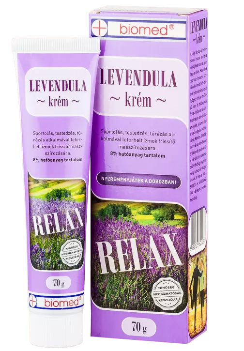 Arany Sas Gyógyszertár - Biomed francia levendula krém   70g