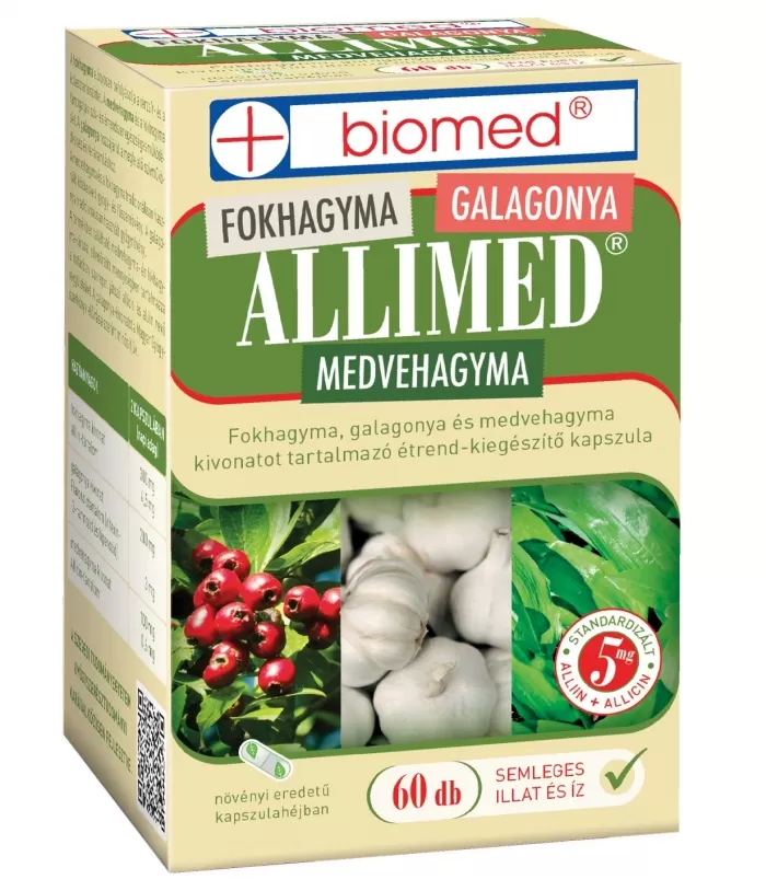 Arany Sas Gyógyszertár - Biomed allimed kapszula 60x