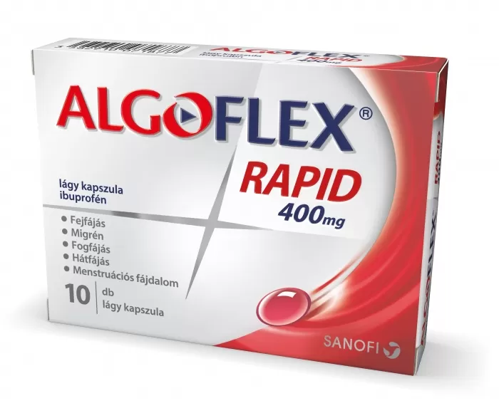 Arany Sas Gyógyszertár - Algoflex rapid 400mg lágy kapszula 10x