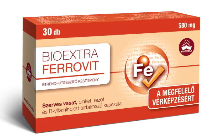 Arany Sas Gyógyszertár - Bioextra ferrovit kapszula 30x
