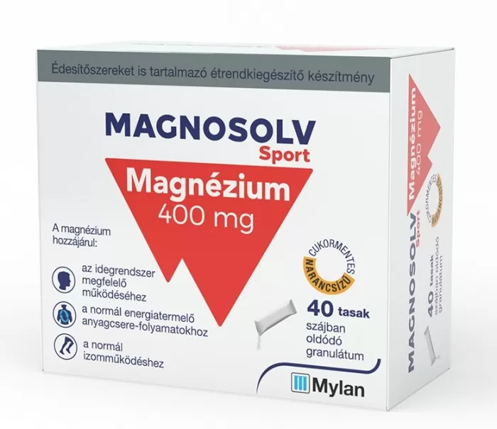 Arany Sas Gyógyszertár - Magnosolv sport 400mg granulátum 40x
