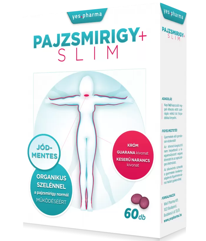 Arany Sas Gyógyszertár - Yespharma pajzsmirígy+slim kapszula 60x