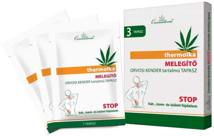 Arany Sas Gyógyszertár - Cannaderm thermolka tapasz 3x