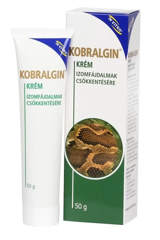 Arany Sas Gyógyszertár - Kobralgin fájdalomcsillapító krém  50g