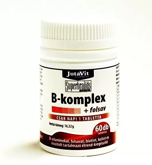 Arany Sas Gyógyszertár - Jutavit b komplex folsav tabletta 60x