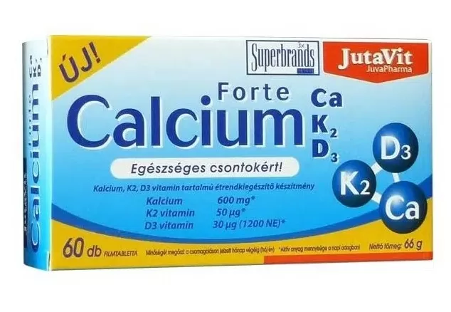 Arany Sas Gyógyszertár - Jutavit calcium forte ca/k2/d3 tabletta 60x