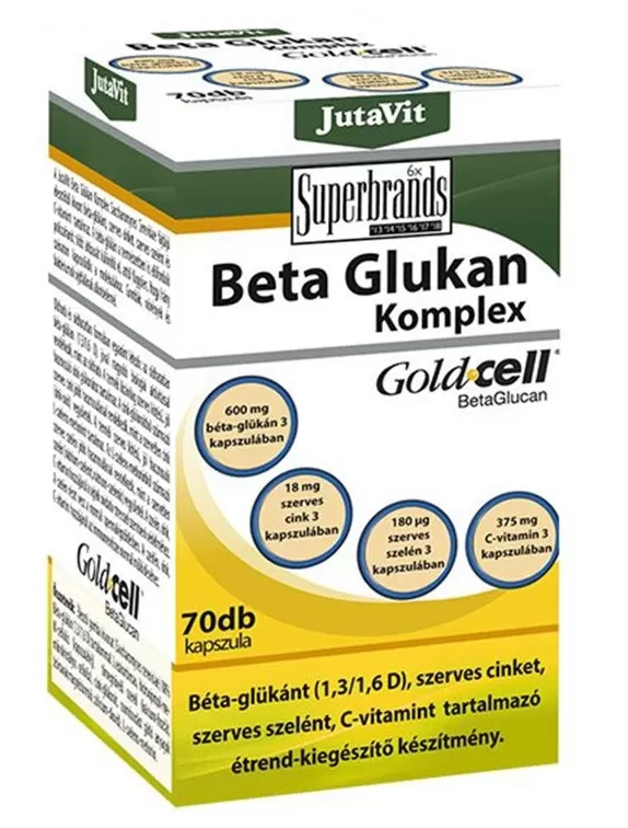 Arany Sas Gyógyszertár - Jutavit beta glukan komplex 70x