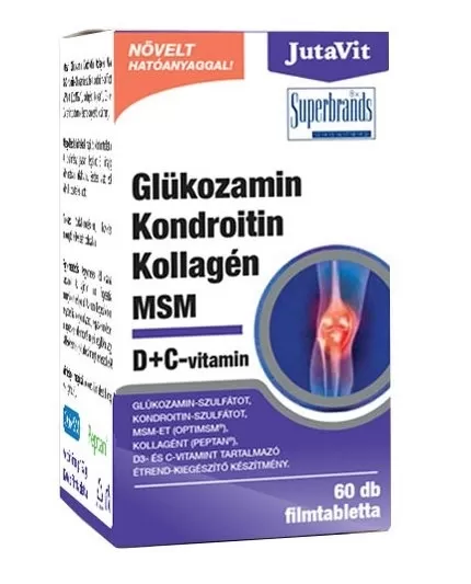 Arany Sas Gyógyszertár - Jutavit glükozamin kondroit kollagén msm filmtabletta  60x