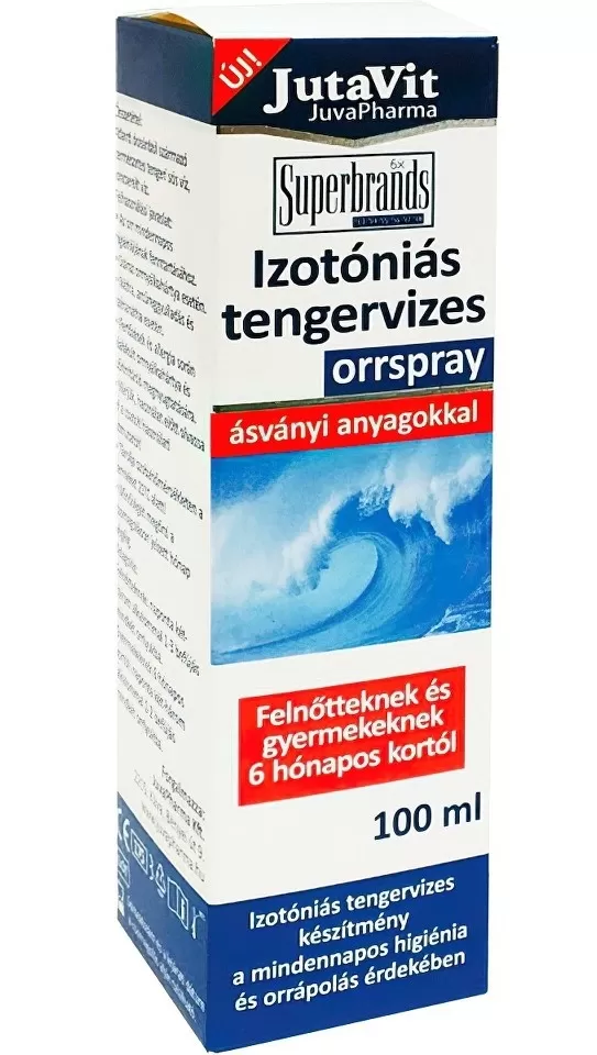 Arany Sas Gyógyszertár - Jutavit tengervizes izotóniás orrspray  100ml