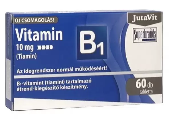 Arany Sas Gyógyszertár - Jutavit vitamin b1 10mg (tiamin) tabl. 60x