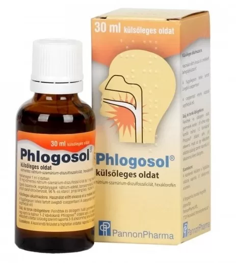 Arany Sas Gyógyszertár - Phlogosol külsőleges oldat 30 ml