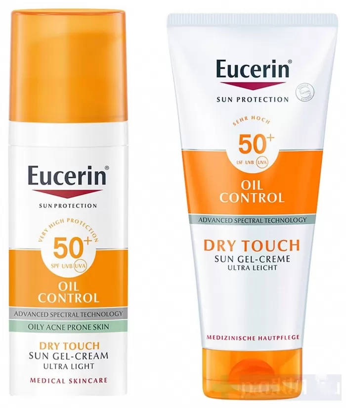 Arany Sas Gyógyszertár - Eucerin sun oil dry touch krém testre ff50+ 200ml  + sun oil control napozó gél-krém  ff50+ 50ml