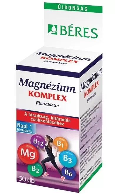 Arany Sas Gyógyszertár - Béres magnézium komplex filmtabletta 50x