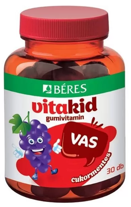 Arany Sas Gyógyszertár - Béres vitakid vas gumivitamin gumitabletta  30x
