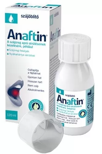 Arany Sas Gyógyszertár - Anaftin 3% szájöblítő 120ml