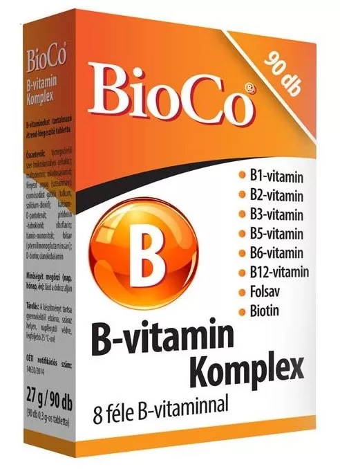 Arany Sas Gyógyszertár - Bioco b vitamin komplex tabletta 90x