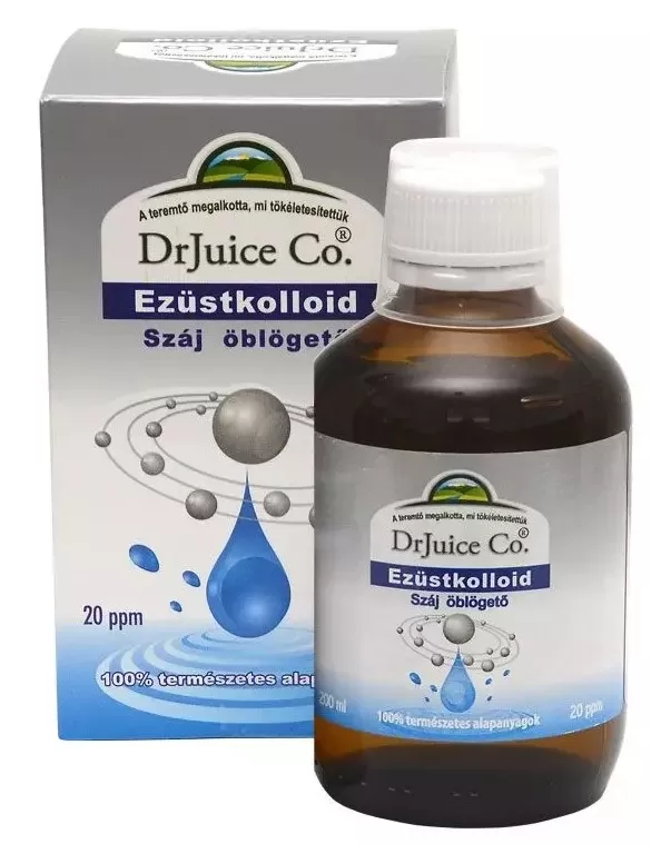 Arany Sas Gyógyszertár - Dr juice ezüstkolloid száj/torok öblítő 200ml