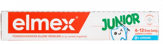 Arany Sas Gyógyszertár - Elmex fogkrém junior 75 ml 6-12 évig