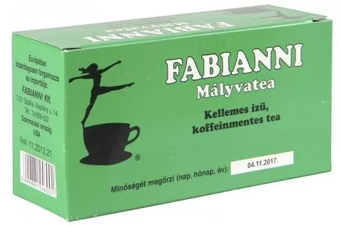 Arany Sas Gyógyszertár - Fabianni mályva testsúlycsökkentő tea 20x