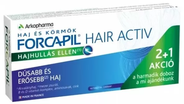 Arany Sas Gyógyszertár - Forcapil hair actív tabletta 90x