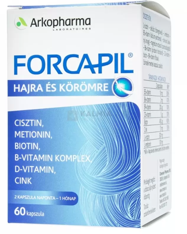 Arany Sas Gyógyszertár - Forcapil kapszula  60x