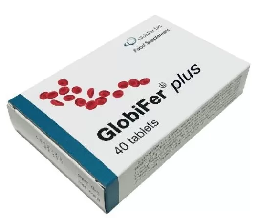 Arany Sas Gyógyszertár - Globifer plus vas+folsav tartalmú étrendkiegészítő tabletta 40x