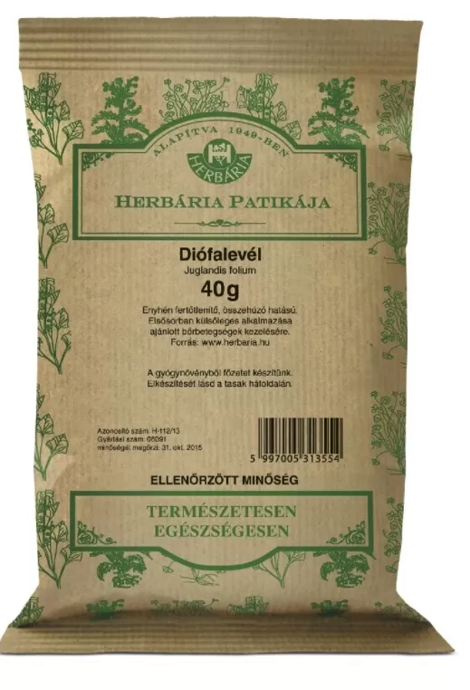 Arany Sas Gyógyszertár - Herbária diólevél tea 1x 40g