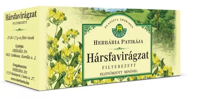 Arany Sas Gyógyszertár - Herbária hársfavirág tea 25x 1,5g filteres