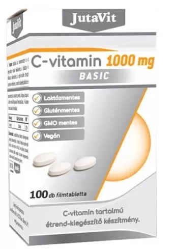 Arany Sas Gyógyszertár - Jutavit c-vitamin 1000mg basic filmtabletta 100x