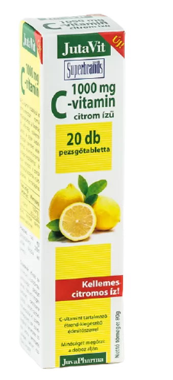 Arany Sas Gyógyszertár - Jutavit c-vitamin 1000mg pezsgőtabletta 20x