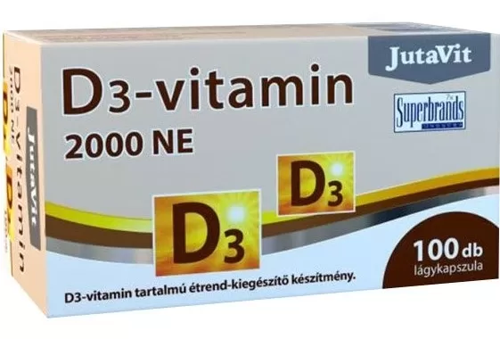 Arany Sas Gyógyszertár - Jutavit d3-vitamin 2000ne étrendkiegészítő lágykapszula 100x