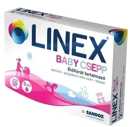 Arany Sas Gyógyszertár - Linex baby étrendkiegészitő csepp  8ml