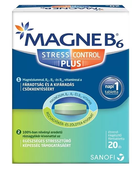Arany Sas Gyógyszertár - Magne b6 stress control plus filmtabletta 20x