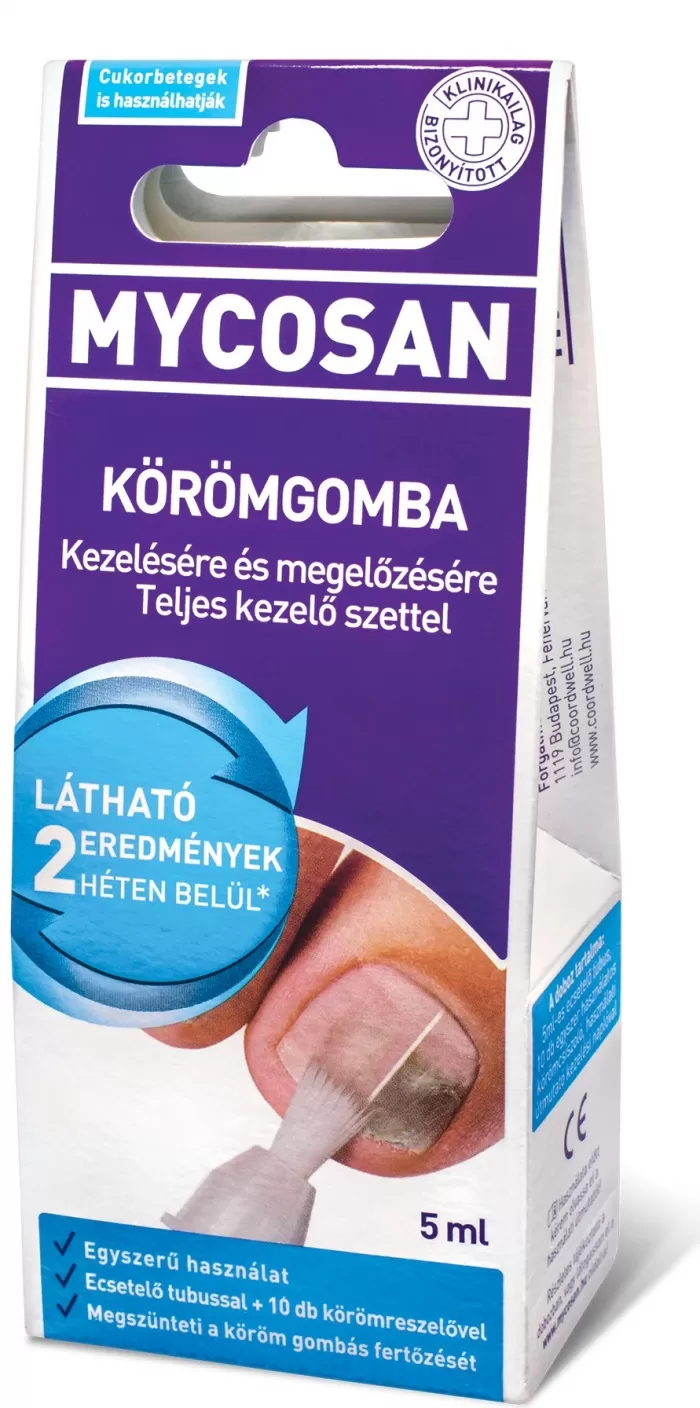 Arany Sas Gyógyszertár - Mycosan ecsetelő körömgombára  5ml