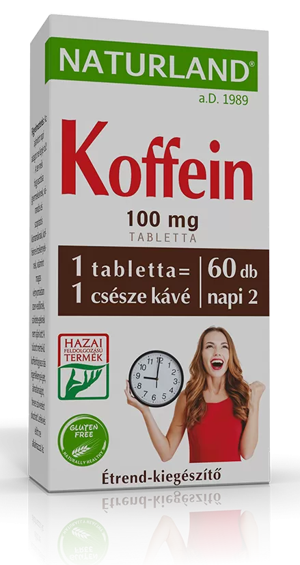 Arany Sas Gyógyszertár - Naturland koffein tabletta 60x