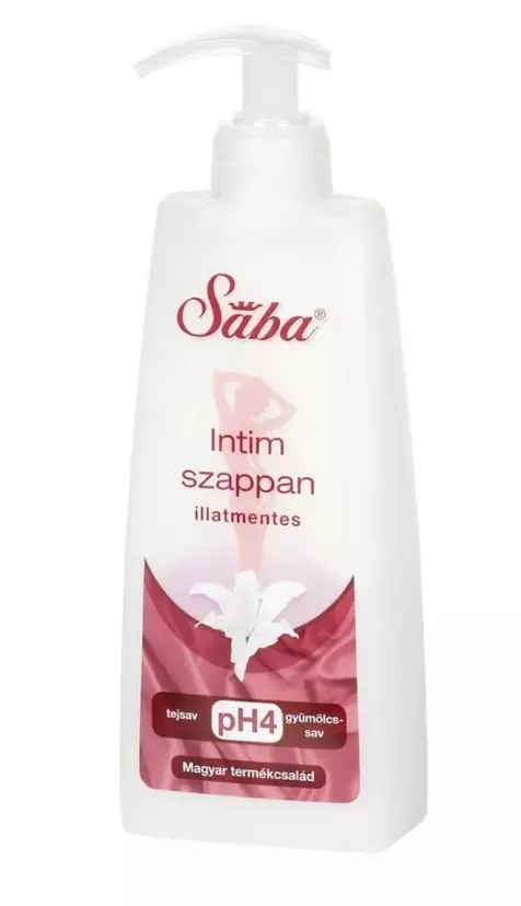Arany Sas Gyógyszertár - Sába intim szappan illatmentes 400ml pumpás