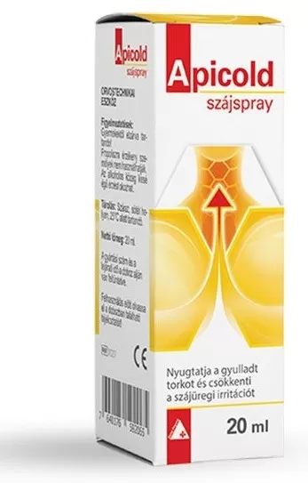Arany Sas Gyógyszertár - Apicold szájspray 20ml