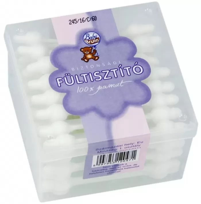 Arany Sas Gyógyszertár - Baby bruin biztonsági fültisztító  60x