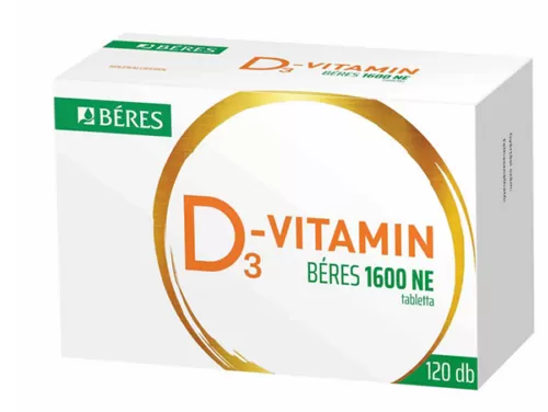 Arany Sas Gyógyszertár - D3-vitamin béres 1600ne tabletta 120x